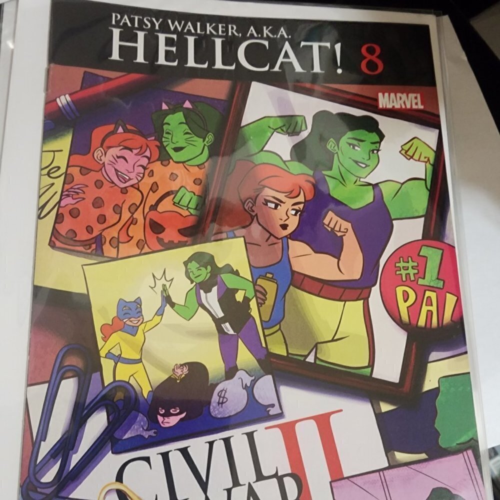 Pre Owned Patsy walker A.K.A Hellcat ! 8 Comic Book